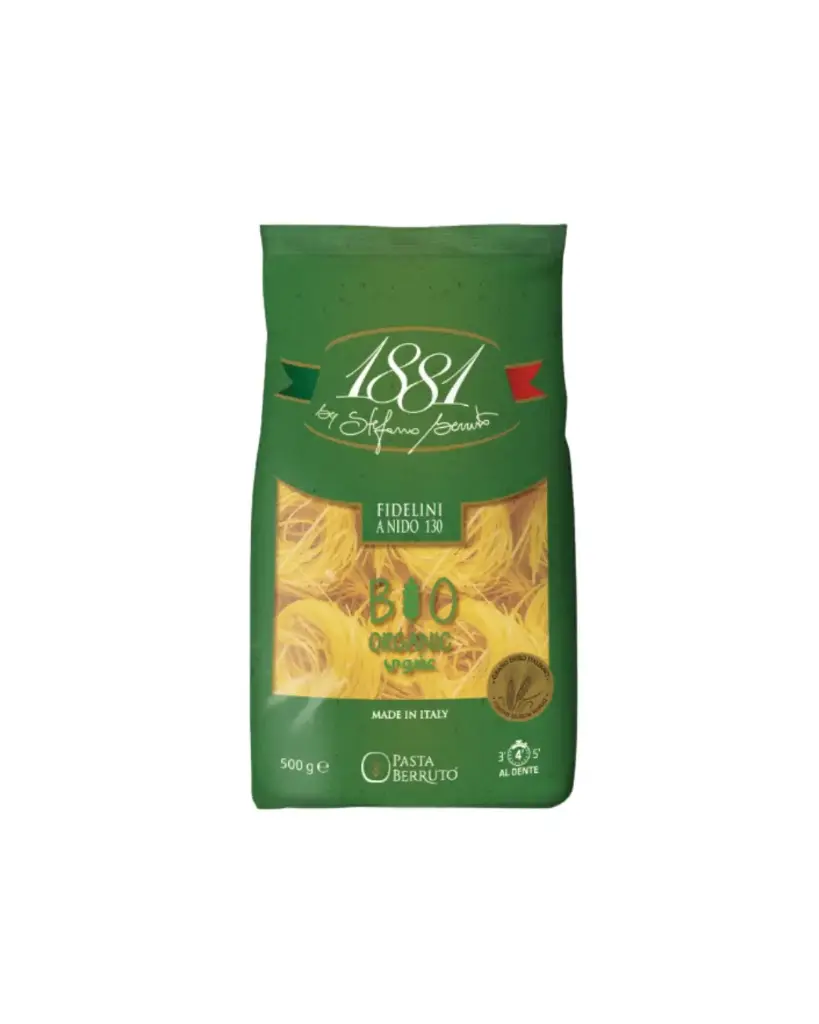 BERRUTO 100% ORGANIC FIDELINI A NIDO 500GMS 