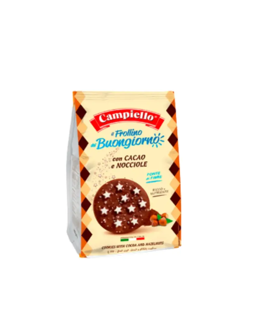 CAMPIELLO CON COCOA HAZELNUT COOKIES 350GMS 