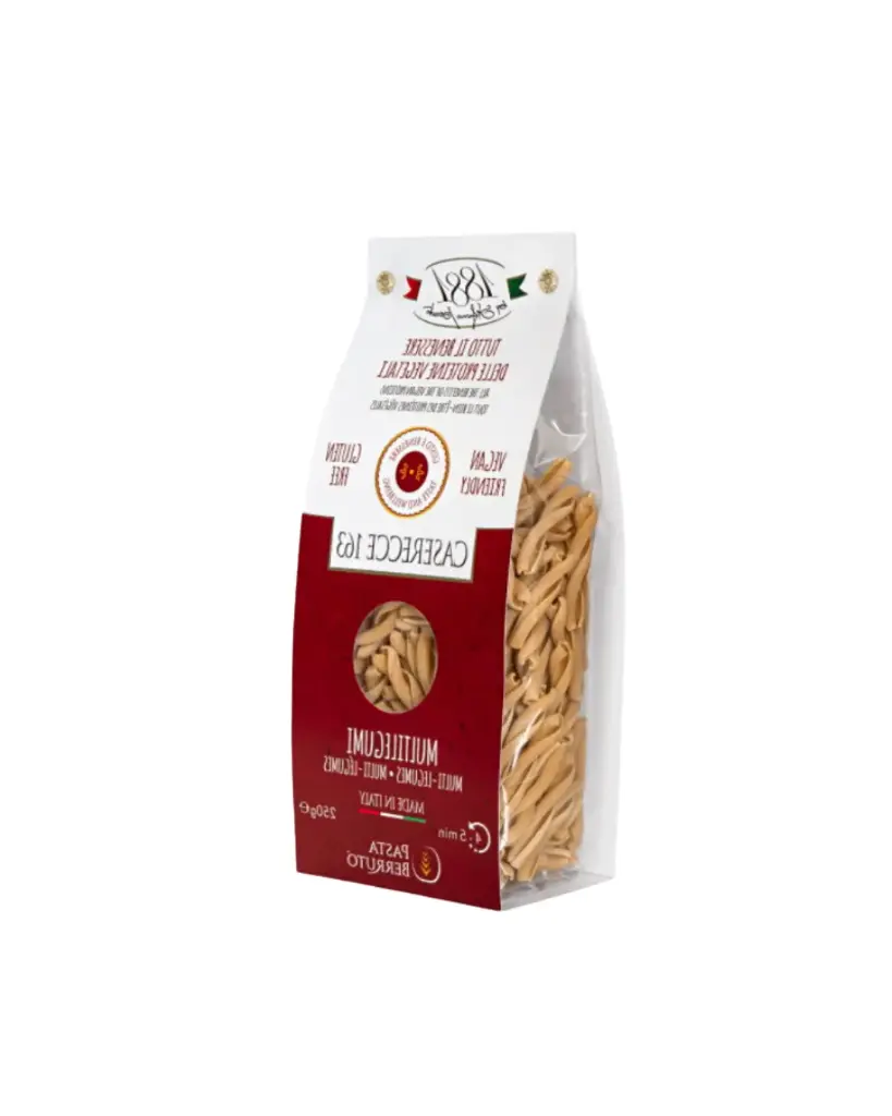 BERRUTO GB. CASERECCE MULTI-LEGUMES 250GMS  