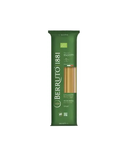 [8003740120054] BERRUTO 100% ORGANIC SPAGHETTI 500GMS
