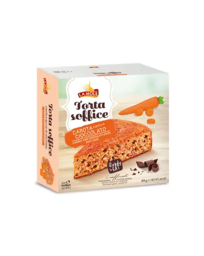 [8008685004148] LA MOLE CAKE CARROT & CHOCOLATE 400GMS 