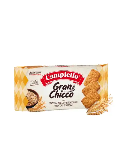 [8000590131209] CAMPIELLO GRAN CHICCO CEREAL COOKIES 410GMS 