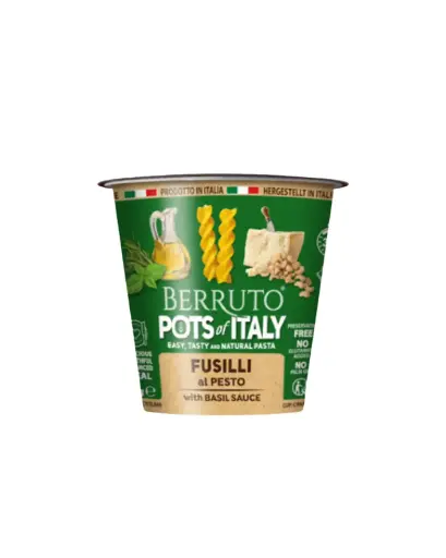 [8003740069469] BERRUTO POTS OF ITALY FUSILI  PESTO 70G 