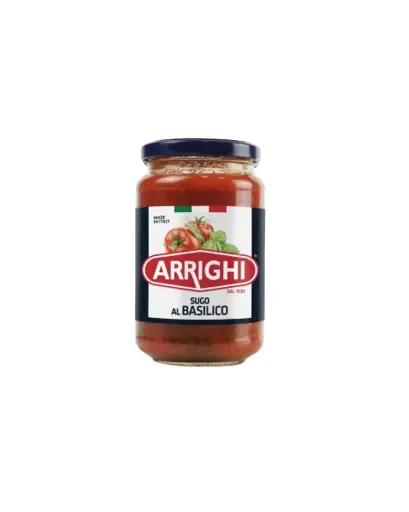 [8003740667467] BERRUTO BASILICO SUGHI SAUCE 320GMS 